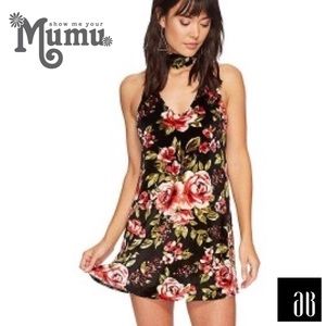Show Me Your Mumu Black Floral Bloom Dress